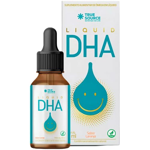 DHA Liquid - True Source - Dha Liquido 30ml - Sabor Laranja