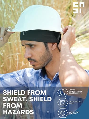 Image of Dual Pack of 2 Head Caps for Men & Women | Comfortable Viscose Lycra Blend | Soft, Breathable, and Lightweight