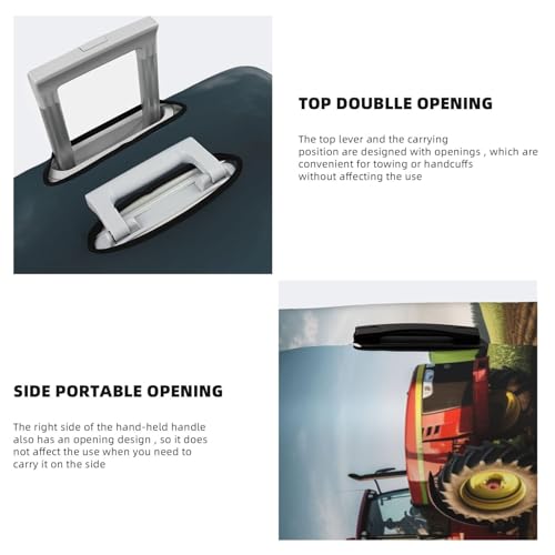 Travel Luggage Cover Suitcase Protector Elastic Washable Tractor farm Suitcase Cover Anti-scratch Spandex Baggage Covers Fits 18-32 Inch Luggage4