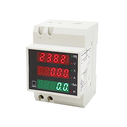 Compteur numérique rail din triphasé et monophasé pour optimiser l'énergie
