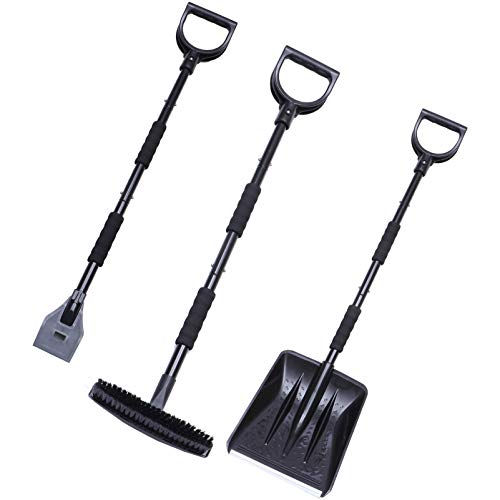 Happyyami 1 Set Snow Shovel Snow Brush for Auto Snow Pusher Car Car Snow Removal Shovel Cars Cars Metal Spatula Windshield Snow Wiper Freezer Multifunction Lip Gloss Iron
