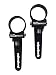 Wd Electronics Can-am Maverick or Commander 2" Inch Roll Bar LED Light Bar Mount Adjustable - Set of 2