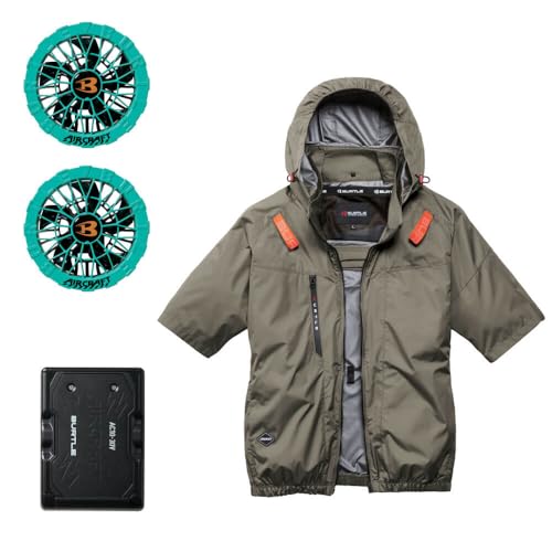 [BURTLE] [�o�[�g��] �G�A�[�N���t�g �����u���]�� + �t�@�� + �V�^30V ���o�b�e���[ �Z�b�g AC2096 �T�C�h�o�b�O AC10�V���[�Y AIRCRAFT XL 23�J�[�L+�}�[�����t�@��