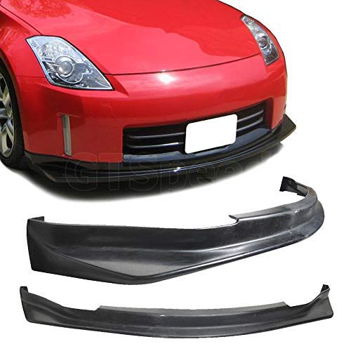 [GT-Speed] Compatible Replacement for SP Style PU Front Bumper Lip, 2006-2009 350Z Bumper Only