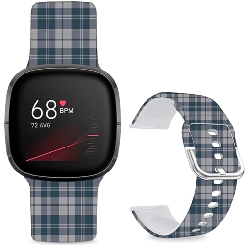 Sjiangqiaop^[vgrvoh Fitbit Versa 4/ Versa 3/Sense 2/Sense\tgVRX|[cXgbvXgoh jp (u[ƃzCg̃`FbN)
