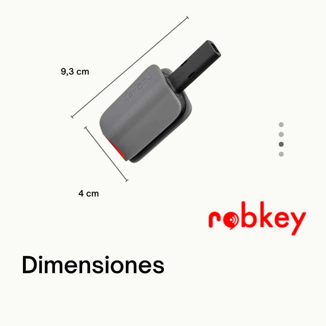 ROBKEY – Lector Tacógrafo Digital y Tarjeta de Conductor vía Bluetooth | Compatible con Android | Descarga rápida y Segura en móvil o Tablet | Compatible con Tacógrafos V1 y V2 (1ª y 2ª generación)