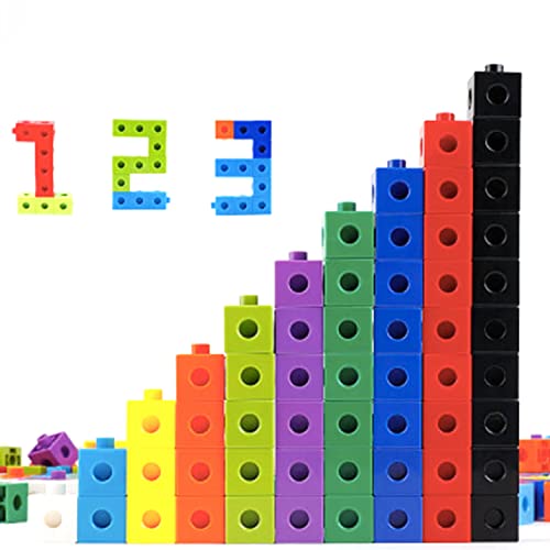 Image of Gambit Bulid Structures Interlocking Play Mat Building Cube Blocks Set (60 pieces) Smart Activity Fun and Learning Train Blocks for Kids - Multi-Color