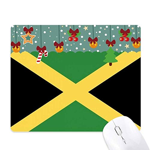 Alfombrilla de ratón con diseño de bandera de Jamaica y Norteamérica para ordenador