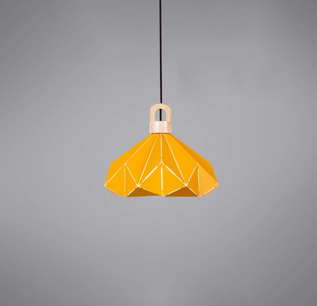 SXECAEPS Modern creative chandelier Lamp/Modern Bedroom Flower Bar,Yellow