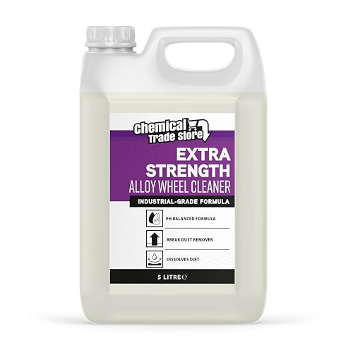 Chemical Trade Store - Alloy Wheel Cleaner - Professional Acid Free Wheel & Tyre Cleaner to Remove Dirt, Grime, Brake Dust - 5 Litre