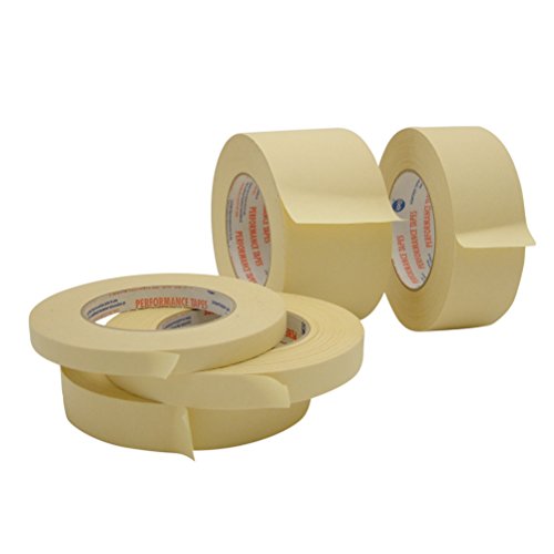 Image of Intertape High Temperature Masking Tape, 1-1 /2 in. x 60 yds. (Natural)