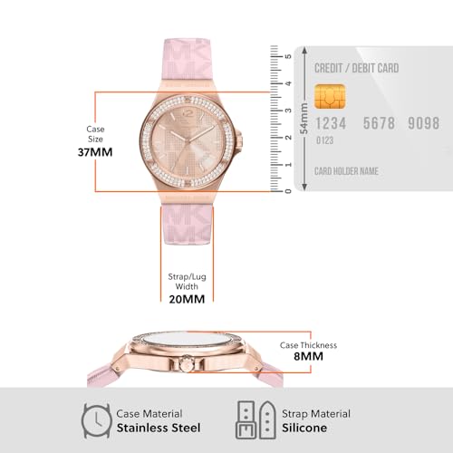 Image of Michael Kors Lennox Pink Watch MKO1251