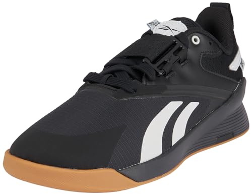 Reebok Lifter Pr III, Zapatillas Hombre, Core Black Pure Grey 2 Lee 3, 42 EU