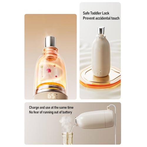 Hervidor eléctrico portátil 500ML con batería USB miniatura 4