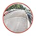 Convex Mirror Traffic Road Mirror 130 Degree Wide Angle Security Curved Road Mirrors 45cm for Home Office Outdoor Garage Traffic Signal (45cm)
