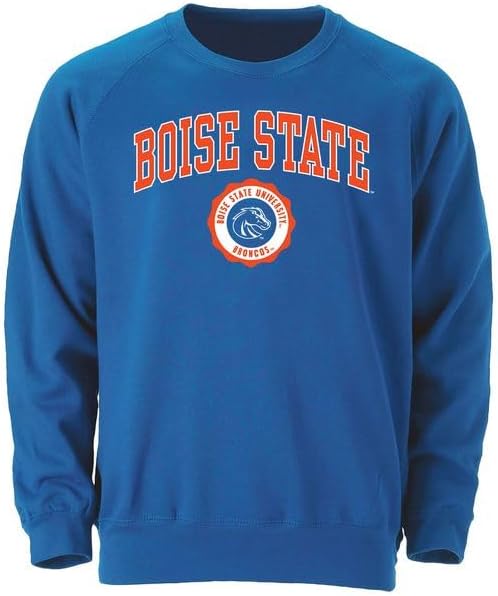 Barnesmith Crewneck Sweatshirt for College, Heritage Logo, Adult Unisex
