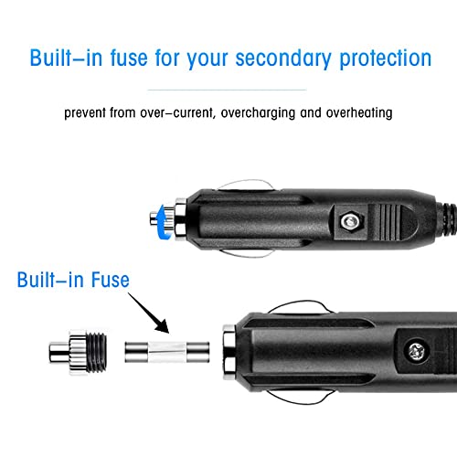Multi Ports Usb Car Charger, 96W 6 Port Qc3.0 Fast Car Charger Adapter Multiple Ports, With Four Quick Charge 3.0 Port, 12V-24V Multi Device Cigarette Lighter For Smart Phone & Tablets Charging #TOP7