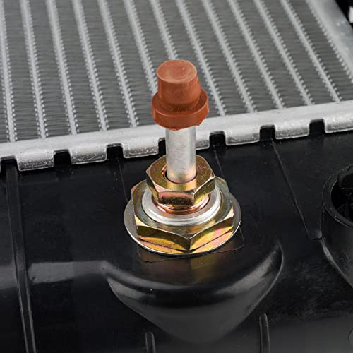 Image of PHILTOP Automotive Replacement Engine Radiator for 1987-2006 Wrangler(w /o Quick Disconnect Fittings) External Transmission Oil Cooler Included