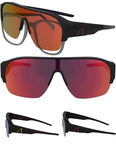 Athletes Eyewear Sonnenbrille - Ideal als Fahrradbrille & Überzieh...