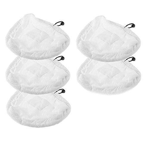 Microfibre Washable Cloth Pads to fit Vax Steam Mops (Pack of 5)