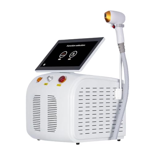 Depiladora Láser Diodo 808nm Certificada CE, Sistema de Refrigeración Zafiro -8℃, 800 Mil Flashes para Reducción Duradera, Apt para Piel Sensible (Rostro/Axilas/Bikini), Uso en Casa Mujeres & Hombres