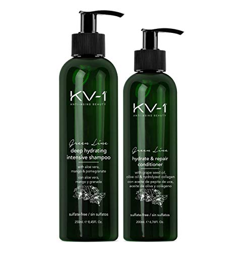 KV-1 Deep Hydrating Shampoo and Conditioner with only natural ingredients