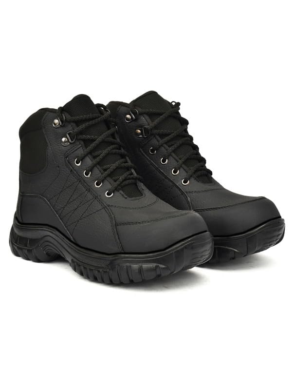 Steel Toe Safety Work Shoes | Premium Industrial | Anti-Slip & Steel Toe | Durable Construction | Comfortable Industrial Safety Shoes for Mens (K4432)-image-49