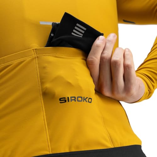 Maillot vélo thermique M7 Beixalis Siroko pour mi-saison