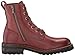 FRYE Women's Ella Moto Lace Ankle Boot, Redwood, 6.5 M US