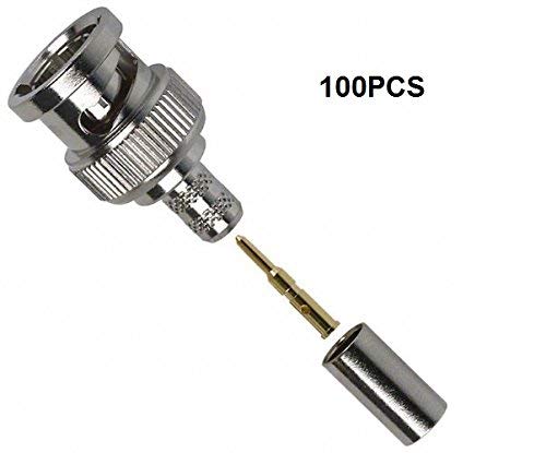 Conector BNC Macho BW Sin Pérdida de Señal para Vídeo Analógico 2
