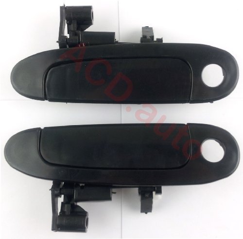 ACD.auto compatible with 1999-2005 Toyota Yaris Vitz Outside Exterior Outer Door Handle Front Left Right 2pcs NEW 3103-19