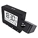 OurLeeme Relojes de Proyección, Despertador Proyector, Relojes de Alarma Electrónicos Alarma Dual,...