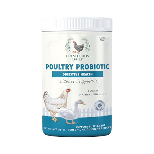 Fresh Eggs Daily Poultry Probiotics Chicken and Duck Feed Supplement