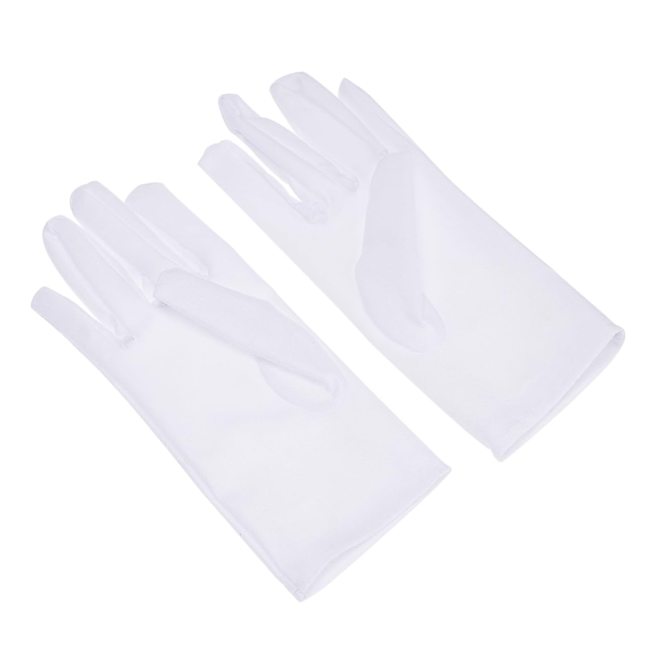 POPETPOP Moisturizing Sunscreen Work Gloves 10 Pairs Spandex Etiquette Gloves for Cleaning Jewelry Handling and Outdoor Activities