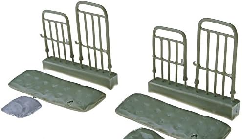 Miniatura 3 de DAN MODELS Accesorio para cama Diorama Army con colchón, almohada 2 PCS 1/35 35250