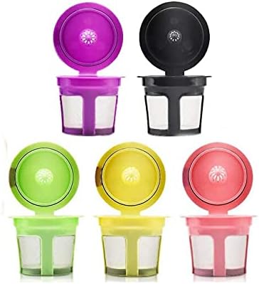 kitchen - Coffee Filters - i Cafilas Week reusable cup accessories for Keurig Filter K MÍNÍs Plús, K-Cafe, K-cafe K83, K-Latte, K45 Elite, K-Classic, K-Comp (Plum)