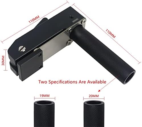 Woodworking Desktop Quick Acting Hold Down Clamp Desktop Clip Fast Fixed Clip Tool For Woodworking Benches 19/20MM Hole Tool (2PCS 19MM)