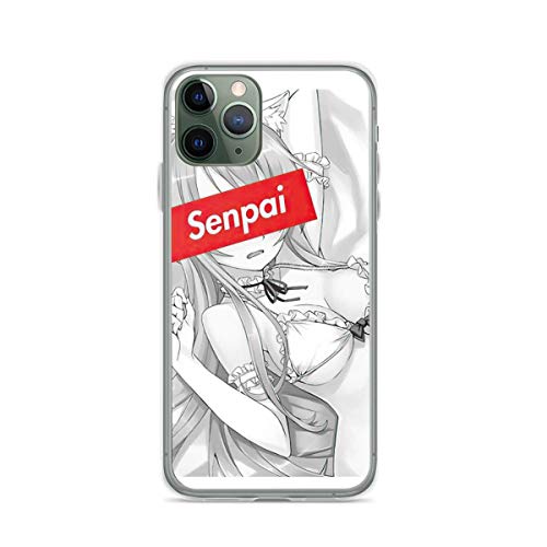 Phone Case Hentai Senpai Neko Asuna Compatible With Iphone 6 6S 7 8 X Xs Xr 11 12 Pro Max Mini Se 2020 Scratch Accessories Anti Transparent #TOP8