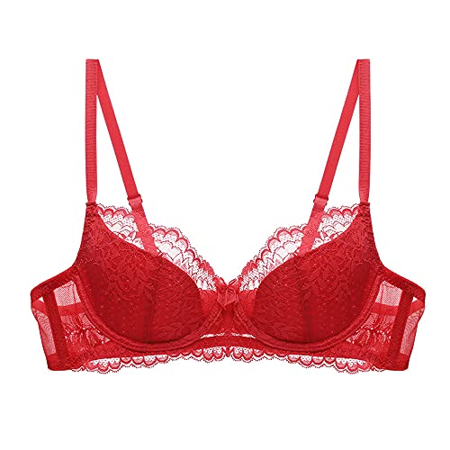 Soutien-gorge minimiseur non doublé réduisant le buste avec armatures confort
