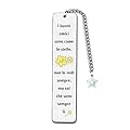 Segnalibri Regalo Migliore amica Segnalibro Metallo personalizzato Regali speciali amico Amicizia Per sempre Amici Regalo compleanno Laurea Lunga distanza Addio Ricordi Stelle Natale (Stella)