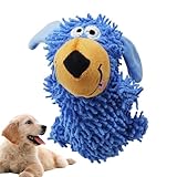 dog plush toys uk RELIEVES BOREDOM & : Provides mental stimulation and companionship, reducing destructive behavior and separation when left alone.