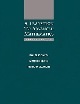 A Transition to Advanced Mathematics