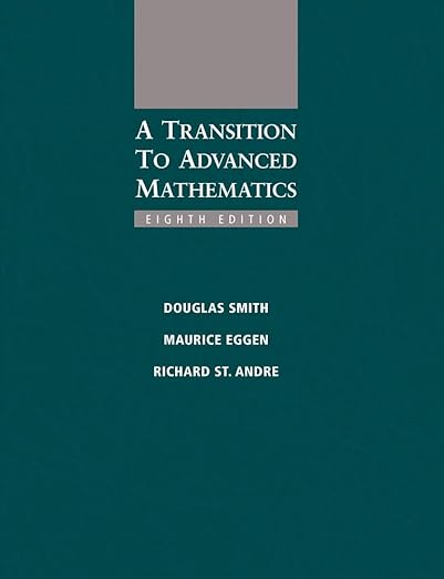 A Transition to Advanced Mathematics, 8th Edition - Instructor's Solutions Manual - img