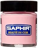 como hacer betun rosa fiusha Zafiro. Saphir Safir Leno cebo crema de reparación de color rosa 54. 852