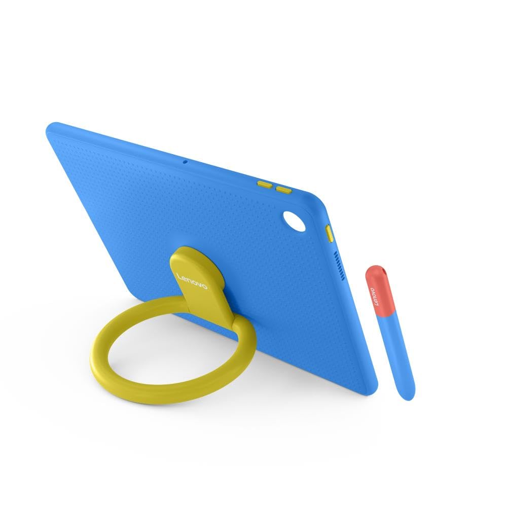 Lenove Play Étui de Protection en Silicone pour Lenovo Tab avec Stylet Tactile et griffonnage Bleu océan