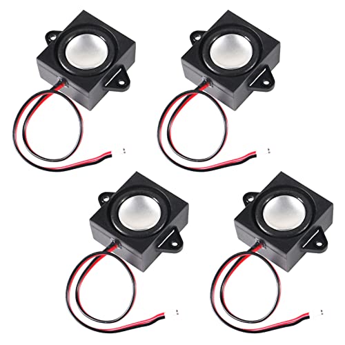 ACEIRMC 4pcs Mini Speaker 3W 8Ohm for Arduino with JST-PH2.0 Interface for Small Electronic Projects 3.3V 5V