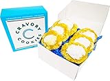 The Cravory: Lemon Bar Cookies - 6 cookies, 2.0 oz. each - Individually Wrapped - Gourmet - Baked Fresh - Dessert, Snack or Baked Goods