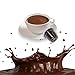 Kickkick Capsule Compatibili Nespresso Cioccolato (50PZ) Made in Italy Cialde Cioccolata Calda Equivalenti per Macchina da Caffè Nespresso Bevanda Solubile Monodose