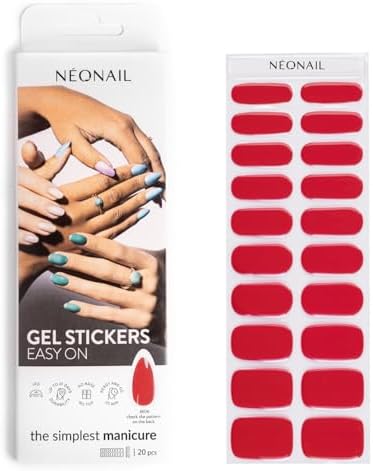 NEONAIL Lakier hybrydowy w naklejce Gel UV Stickers Easy On M10