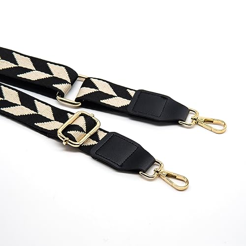 Image of S&loyoe Purse Straps Replacement Crossbody Bag Strap Adjustable Wide Guitar Straps for Handbags 1.5inch